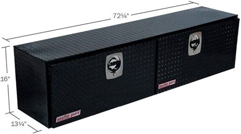 double door top side tool boxes steel 72|topside tool box.